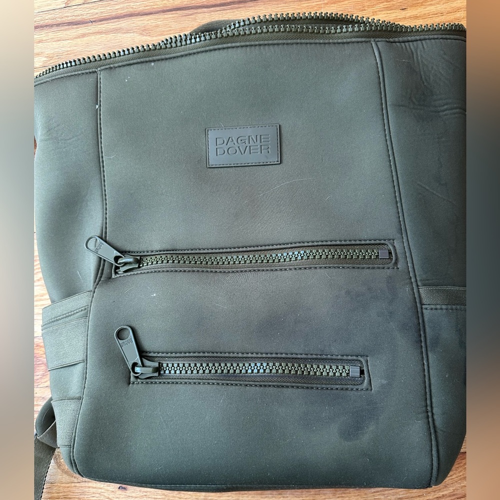 Dagne Dover backpack/ diaper bag- olive green
